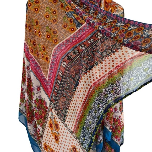 VISMAYA x ANTHROPOLOGIE Matilda Floral Printed Kimono - Picture 7 of 12